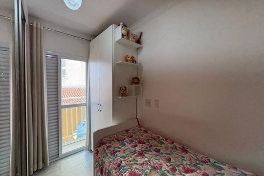 Quarto 1 de apartamento à venda com 2 quartos, 55m² em Parque Oratório, Santo André