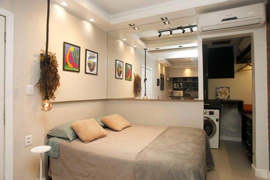 Studio - Quarto de kitnet/studio para alugar com 1 quarto, 30m² em Centro Histórico, Porto Alegre