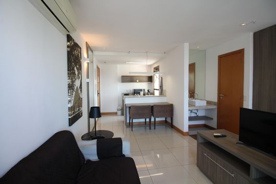 Studio de kitnet/studio para alugar com 1 quarto, 38m² em Jacarepaguá, Rio de Janeiro