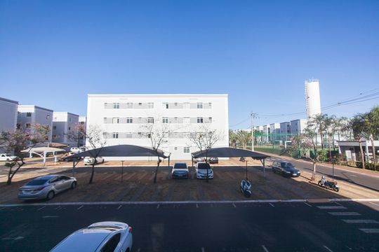 Vista do Quarto 1 de apartamento para alugar com 2 quartos, 48m² em Gávea, Uberlândia