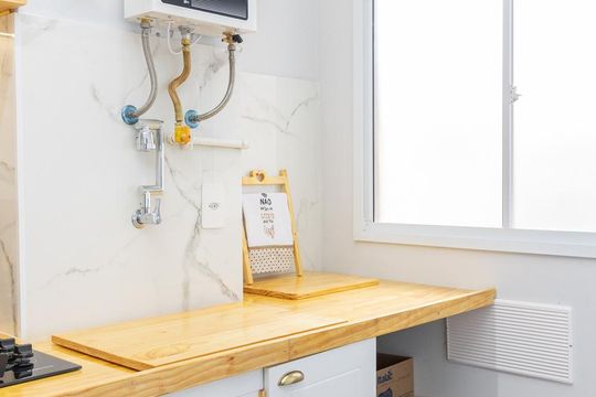 Área de Serviço de apartamento para alugar com 2 quartos, 35m² em Cidade Patriarca, São Paulo