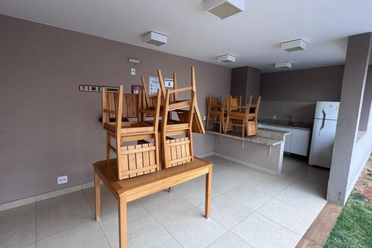 Área comum - Churrasqueira de apartamento à venda com 2 quartos, 57m² em Jardim São Vicente, Campinas