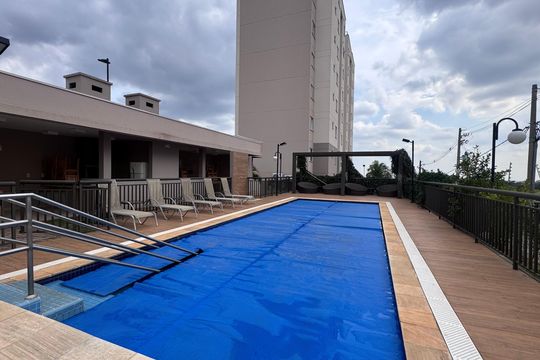 Área comum - Piscina de apartamento à venda com 2 quartos, 57m² em Jardim São Vicente, Campinas
