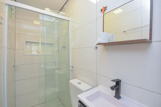 Banheiro de apartamento para alugar com 1 quarto, 20m² em Vila Santana, São Paulo