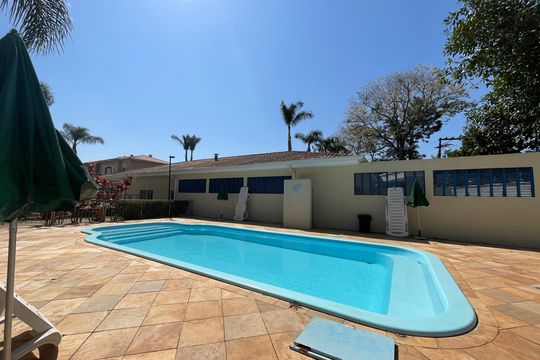 Área comum - Piscina de casa de condomínio para alugar com 4 quartos, 125m² em Jardim Passargada I, Cotia