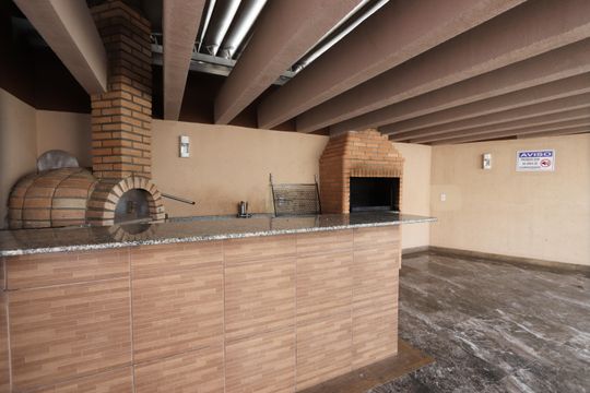 Área comum - Churrasqueira de apartamento para alugar com 2 quartos, 48m² em Cidade Satelite Santa Barbara, São Paulo
