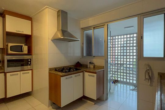 Cozinha de apartamento à venda com 2 quartos, 80m² em Pinheiros, São Paulo