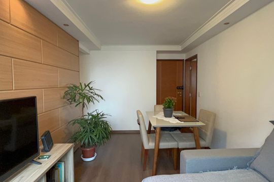 Sala de apartamento à venda com 2 quartos, 80m² em Pinheiros, São Paulo