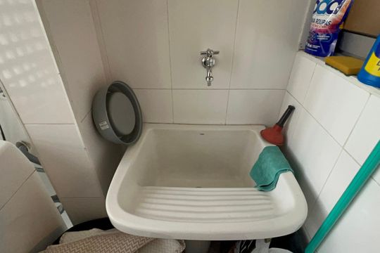 Área de Serviço de apartamento à venda com 2 quartos, 80m² em Pinheiros, São Paulo