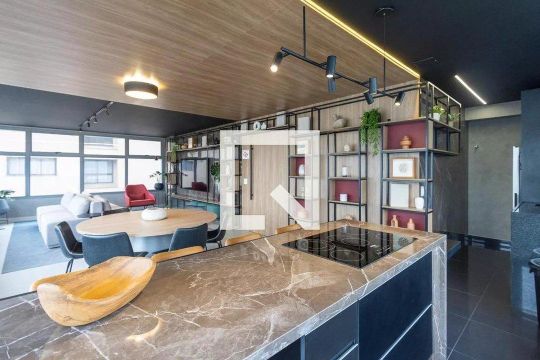 Área comum - Espaço Gourmet de kitnet/studio para alugar com 1 quarto, 25m² em Perdizes, São Paulo