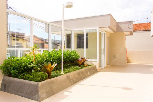 Área comum de apartamento à venda com 2 quartos, 55m² em Vila Tibiriçá, Santo André