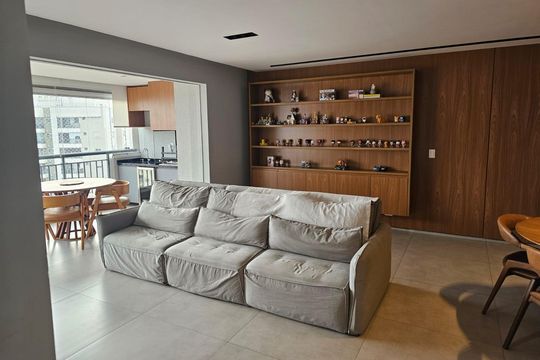 Sala de apartamento à venda com 2 quartos, 91m² em Vila Andrade, São Paulo