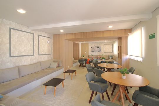 Área comum de apartamento à venda com 1 quarto, 35m² em Socorro, São Paulo