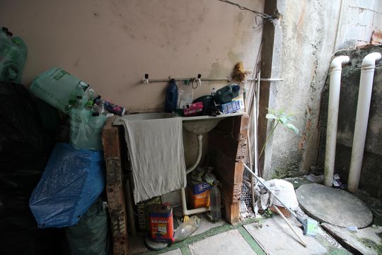 Área de Serviço de casa de condomínio para alugar com 3 quartos, 100m² em Taquara, Rio de Janeiro