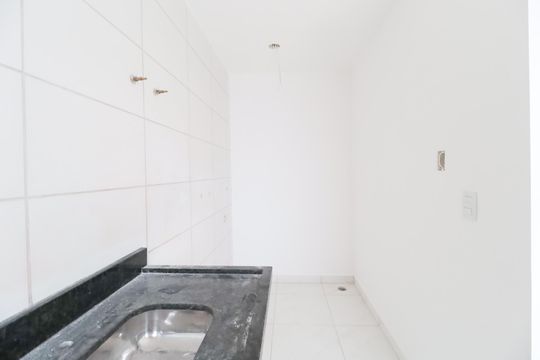Cozinha de apartamento à venda com 1 quarto, 25m² em Vila Mazzei, São Paulo