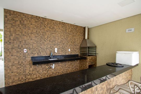 Área comum - Churrasqueira de apartamento para alugar com 2 quartos, 42m² em Vila Lage, São Gonçalo