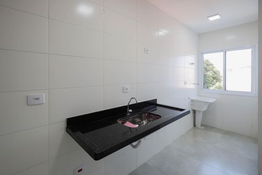 Cozinha e Área de Serviço de apartamento para alugar com 1 quarto, 35m² em Jardim Japao, São Paulo