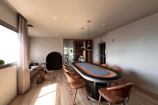 Área comum de apartamento à venda com 2 quartos, 82m² em Vila Primavera, São Paulo