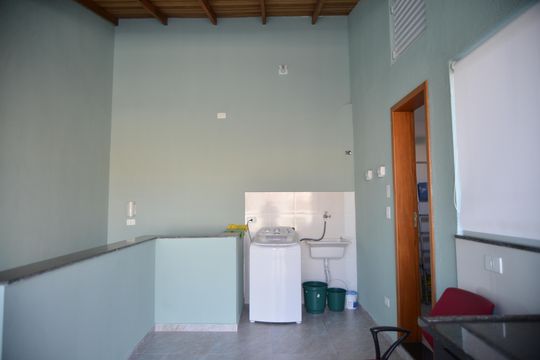 Área de Serviço de apartamento à venda com 2 quartos, 90m² em Vila Pires, Santo André