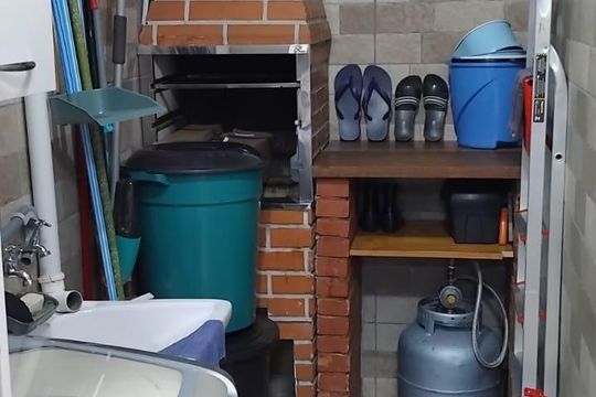 Área de Serviço de casa de condomínio à venda com 2 quartos, 65m² em Ponte Rasa, São Paulo