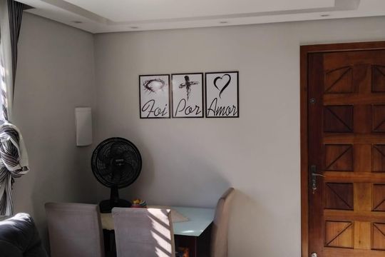 Sala de casa de condomínio à venda com 2 quartos, 65m² em Ponte Rasa, São Paulo