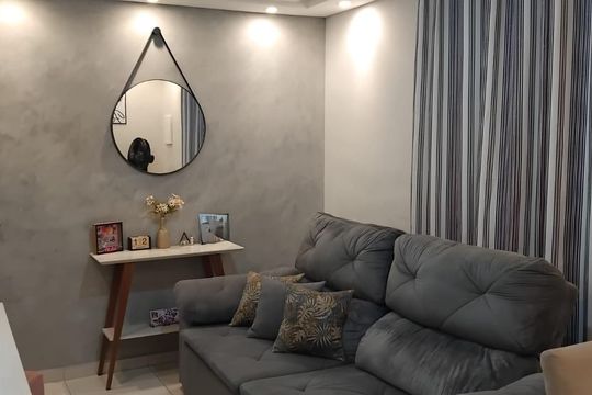 Sala de casa de condomínio à venda com 2 quartos, 65m² em Ponte Rasa, São Paulo