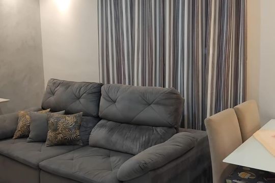 Sala de casa de condomínio à venda com 2 quartos, 65m² em Ponte Rasa, São Paulo