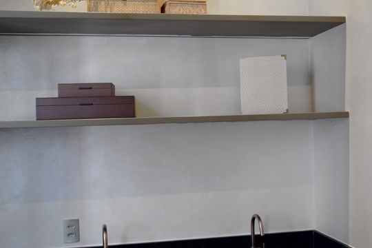Área comum de kitnet/studio para alugar com 1 quarto, 35m² em Cerqueira César, São Paulo