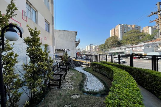 Área comum de apartamento à venda com 1 quarto, 58m² em Vila Lageado, São Paulo