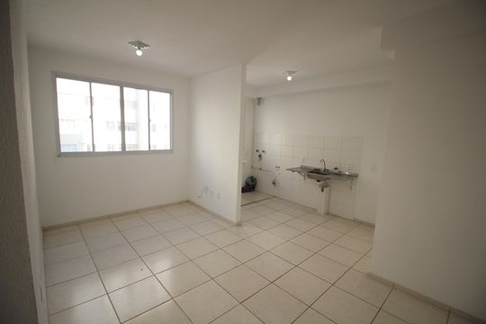 Sala de apartamento à venda com 2 quartos, 62m² em Jk, Contagem