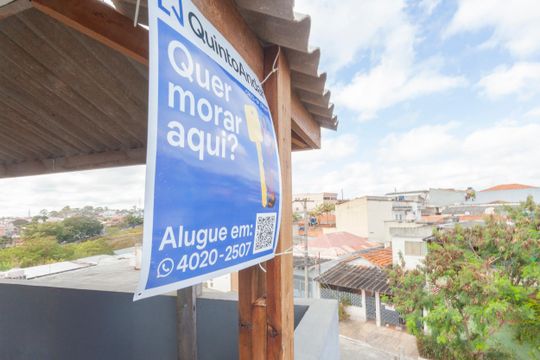 Placa QuintoAndar de apartamento à venda com 3 quartos, 80m² em Parque Alto do Rio Bonito, São Paulo