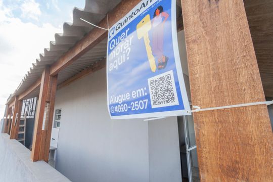 Placa QuintoAndar de apartamento à venda com 3 quartos, 80m² em Parque Alto do Rio Bonito, São Paulo