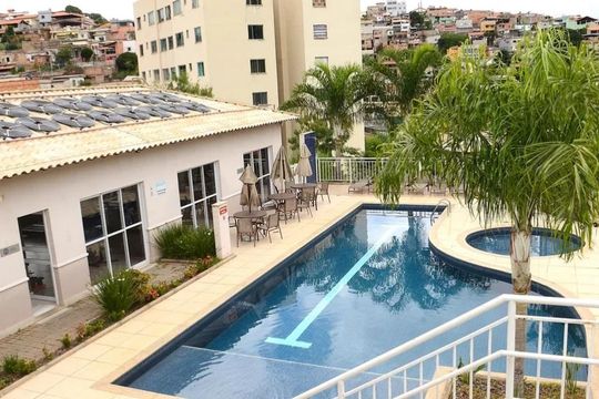 Área comum - Piscina de apartamento à venda com 2 quartos, 73m² em Nova Vista, Belo Horizonte