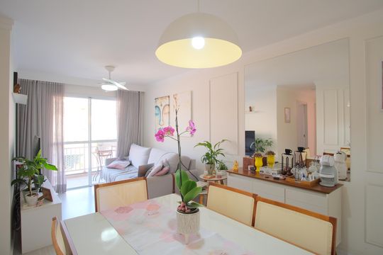 Sala de apartamento à venda com 3 quartos, 80m² em Vila Matilde, São Paulo