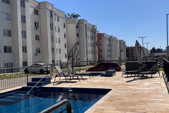 Área comum de apartamento à venda com 2 quartos, 45m² em Feitoria, São Leopoldo