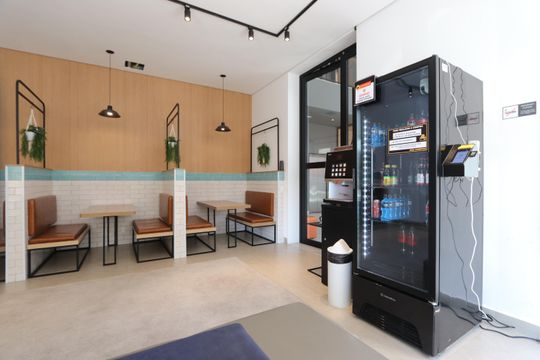 Área Comum - Home Office de kitnet/studio à venda com 1 quarto, 23m² em Centro Histórico de São Paulo, São Paulo