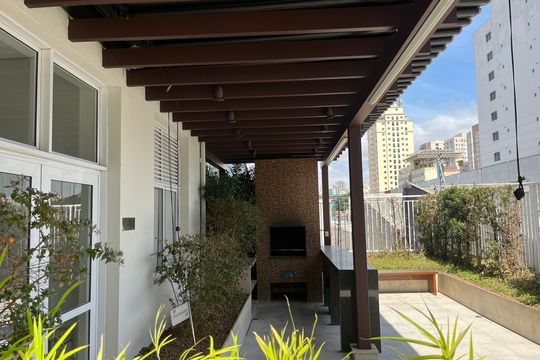 Área comum - Churrasqueira de apartamento à venda com 1 quarto, 45m² em Várzea da Barra Funda, São Paulo