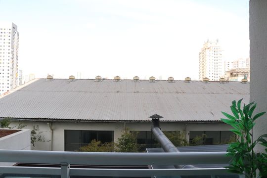 Varanda de apartamento à venda com 1 quarto, 45m² em Várzea da Barra Funda, São Paulo