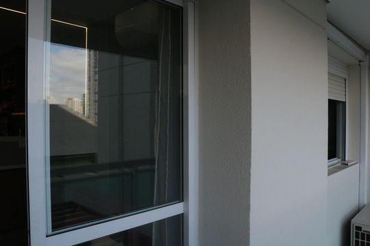 Varanda de apartamento à venda com 1 quarto, 45m² em Várzea da Barra Funda, São Paulo