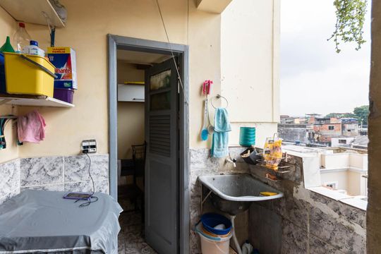 Área de Serviço de apartamento à venda com 2 quartos, 75m² em Benfica, Rio de Janeiro