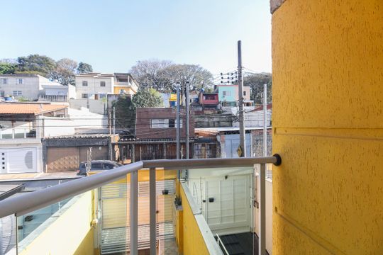Varanda da Suíte 3 de casa à venda com 3 quartos, 110m² em Jardim Jaú (zona Leste), São Paulo