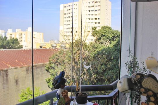 Varanda de apartamento à venda com 2 quartos, 63m² em Vila Aprazivel, Guarulhos