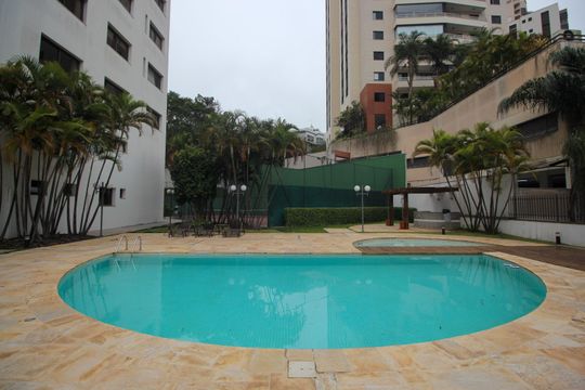 Área comum - Piscina de apartamento para alugar com 4 quartos, 425m² em Morumbi, São Paulo