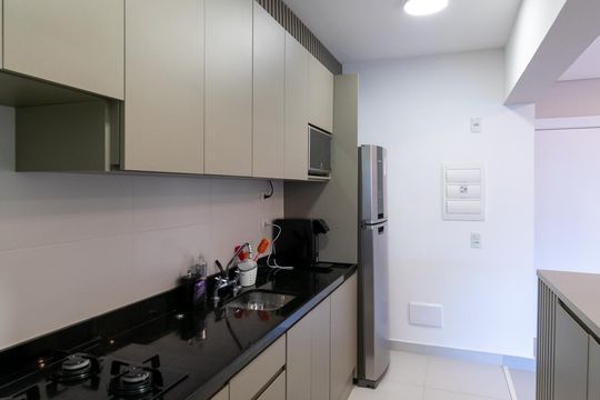 Cozinha de apartamento à venda com 3 quartos, 115m² em Jardim Prudência, São Paulo