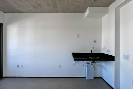 Cozinha de kitnet/studio à venda com 0 quarto, 22m² em Santo Amaro, São Paulo