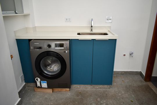 Área de Serviço de casa para alugar com 2 quartos, 100m² em Vila Clementino, São Paulo