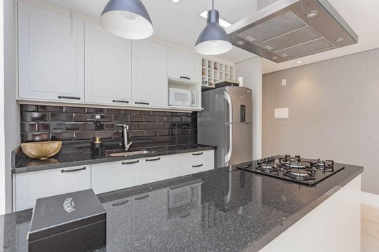 Cozinha de apartamento à venda com 2 quartos, 63m² em Vila Moraes, São Paulo