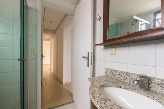 Banheiro Suíte de apartamento para alugar com 3 quartos, 93m² em Vila Formosa, São Paulo