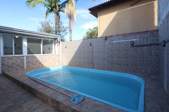 Área comum - Piscina de casa à venda com 2 quartos, 195m² em São José, Canoas