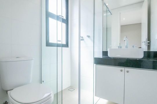Banheiro da Suíte 2 de casa de condomínio à venda com 2 quartos, 146m² em Vila Congonhas, São Paulo
